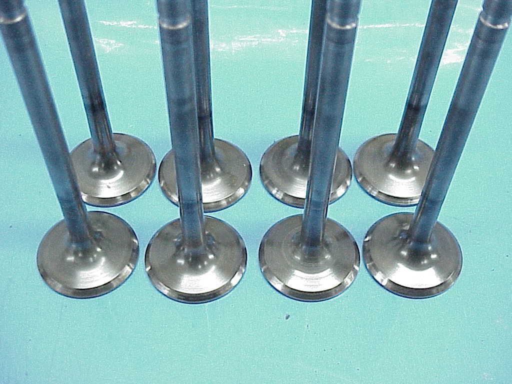 8 Titanium Exhaust Valves 11/32