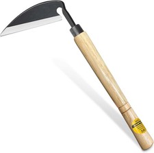 - Japanese Weeding Sickle, Wide Blade Gardening Tools - Premium Quality Hand