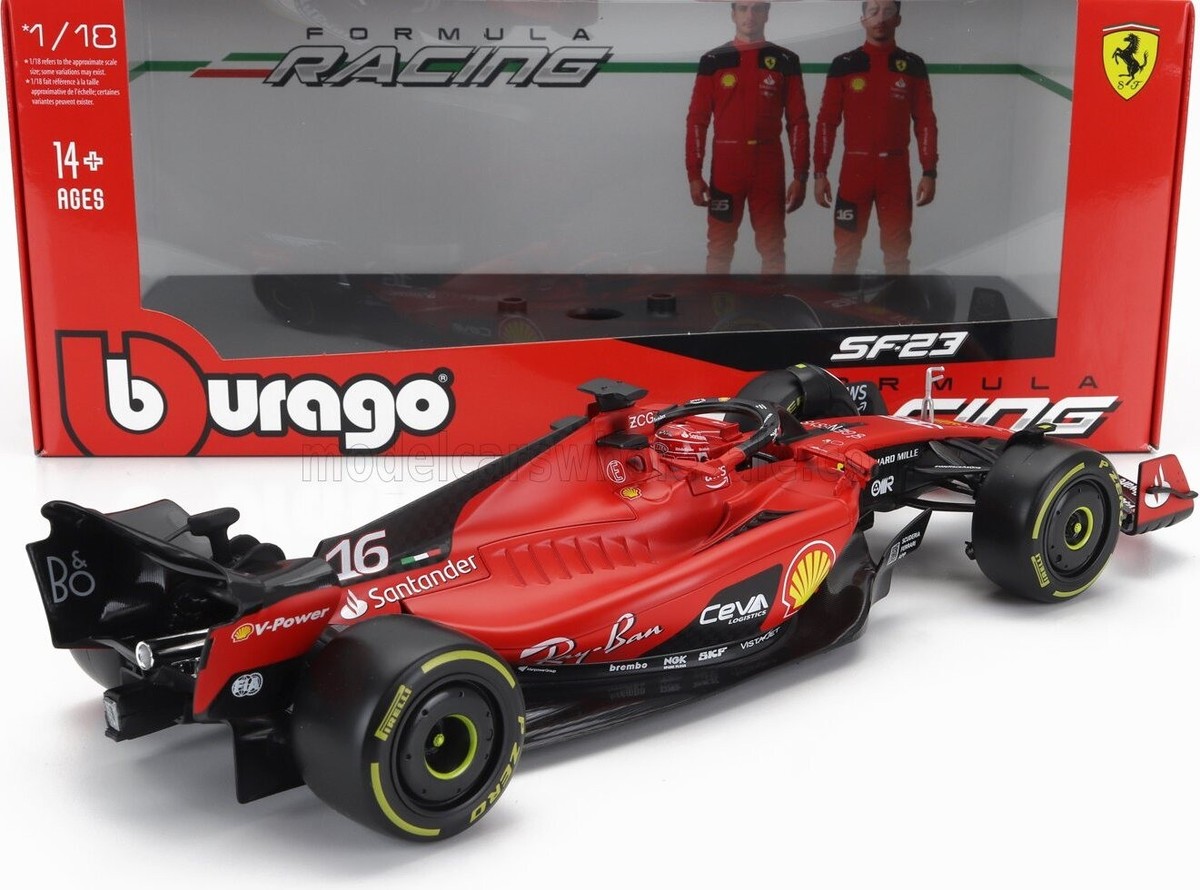 Ferrari F1 SF-23 2023 Season #16 Charles Leclerc in 1:18 scale by