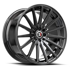 18x9 Spec-1 SP-69 Gloss Black Wheels 4/5 Lug Blank (42mm) Set of 4