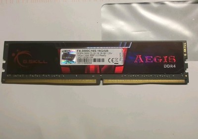 GSkill Aegis DDR4-3000 Kit, 16GB, F4-3000C16S-16GISB