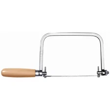 7 In. Coping Saw with Wood Handle