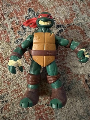 Teenage Mutant Ninja Turtles TMNT Raphael 10'' Figure Playmates Viacom 2012 LARGE