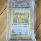 Pokémon 1999 Fossil 1st Edition Dragonite Holo #4 BGS 9 Wizards of the Coast