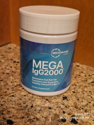 Microbiome Labs Mega IgG2000 expires 03/2028