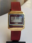 Vintage 1980 Timex Quartz S Cell LCD Digital man's Watch