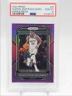 GIANNIS ANTETOKOUNMPO 2022-23 PANINI PRIZM PURPLE BUCKS #96 /99 PSA 10 Q6044