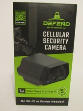 Tactacam DEFEND Cellular Security Camera No Wi-Fi Needed HD Night Vision IP66