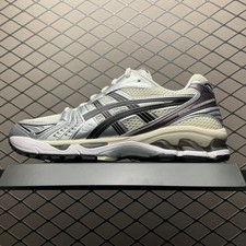 Asics Gel Kayano 14 Men's Shoes Running Sneaker Silver Metalic Cream