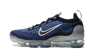 NWOB Mens Nike Air VaporMax 2021 FK Midnight Navy/Blue DZ4856-400 Sz 9.5