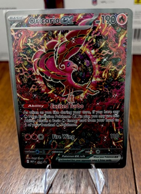 #ad Pokémon TCG Oricorio Ex Card 024 Ultra Rare Near Mint Foil Promo $40.00