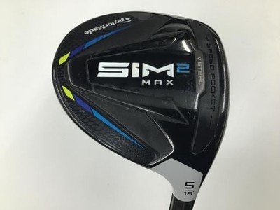 TaylorMade SIM2 MAX 5W 18° Stiff RH 42in Fairway wood Diamana TB 