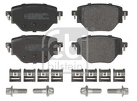 Bremsbelagsatz Scheibenbremse Febi Bilstein 180630 FüR Opel Corsa P2JO Fiat 600E