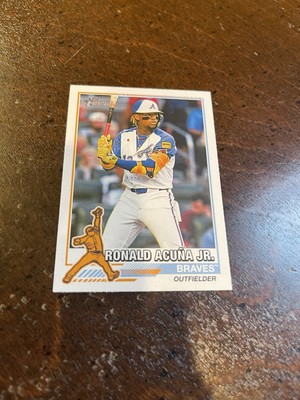 2025 Topps Heritage Baseball #76R-8 Ronald Acuna Green Back | eBay