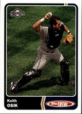 2003 Topps Total Baseball Card #502 Keith Osik