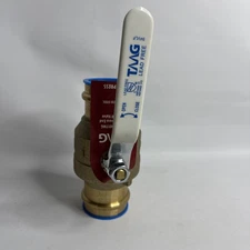 TMG 2 in. Brass Press x Press Full Port Ball Valve