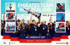 ?? SALE | New Zealand | Block | Americas Cup 2021 | MiNr Block 462 | MNH