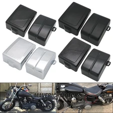 Battery Cover For Harley Dyna Wide/Super Glide Fat/Street Bob Switchback 2006-17