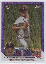 2023 Topps Update Purple Foil 194/799 Brent Headrick #US54 0a6