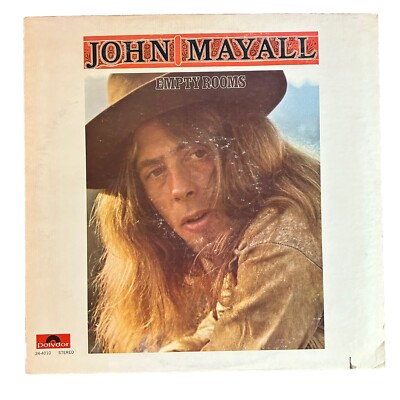 John Mayall - Empty Rooms 1970 Vinyl LP Polydor 24-4010 Cut-out VG