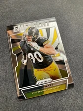 2019 Panini Prizm T.J. Watt Emergent Insert E-TW Pittsburgh Steelers 1 owner!