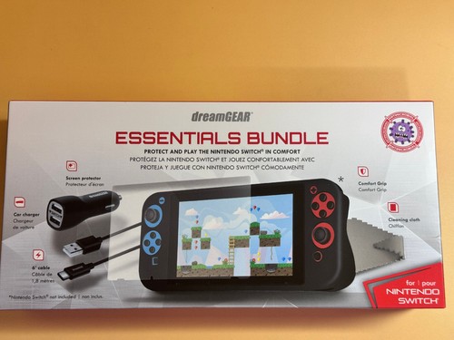 DreamGear Essentials Bundle Kit For Nintendo Switch NIB - Picture 2 of 6