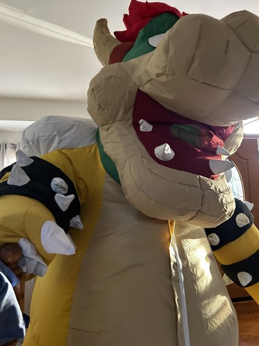 Inflatable Costume Bowser Koopa Adult/Teen Giant Plush Mascot Cosplay 9ft Tall - Picture 2 of 4