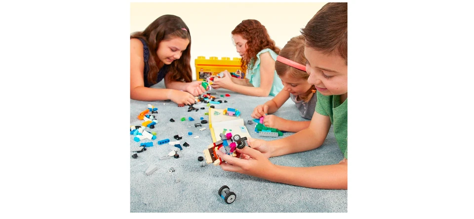 LEGO Creative Brick Box Building Toy Set Car Train Tiger Figure Children Playset - Image 3 of 4