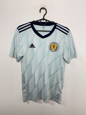 SCHOTTLAND NATIONALMANNSCHAFT 2020/2021 AUSWÄRTS FUSSBALL SHIRT ADIDAS TRIKOT GR XS ERWACHSENE