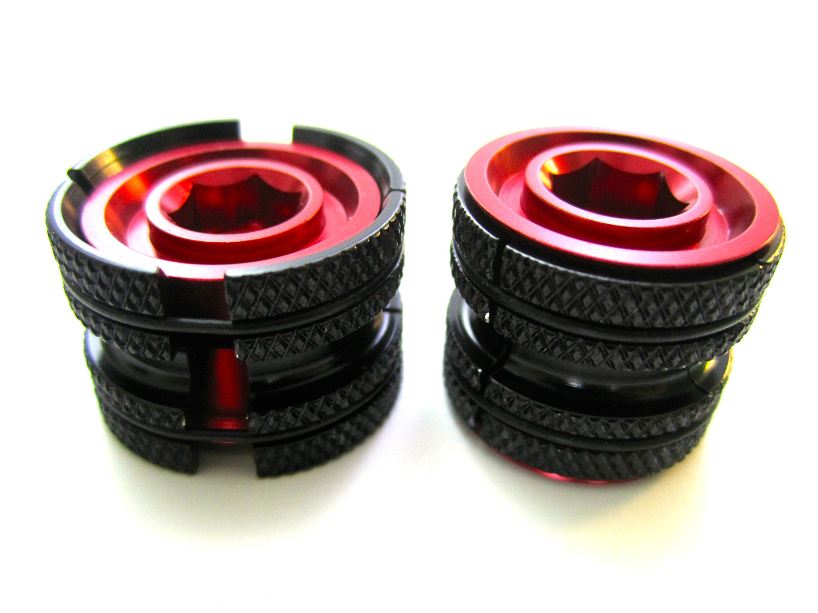 MT ZOOM Spina Espansore Cuffia Ultraleggera per Sterzi Carbonio/Alluminio 11G! foto 3