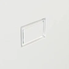 Modern Flush Double Air Channel Wall Vent Cover 8x8 Inch, DIY AC & Heat HVAC ...