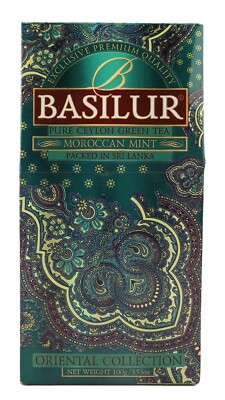 Basilur Moroccan mint 100g free shipping world wide