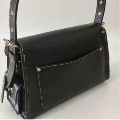 COACH CT721 Cargo Soft Tabby Shoulder Bag Black Crossbody Bag