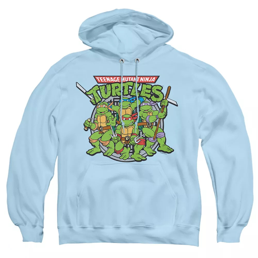 TMNT TEENAGE MUTANT NINJA TURTLES Licensed Adult Hooded Hoodie Sweatshirt  SM-3XL