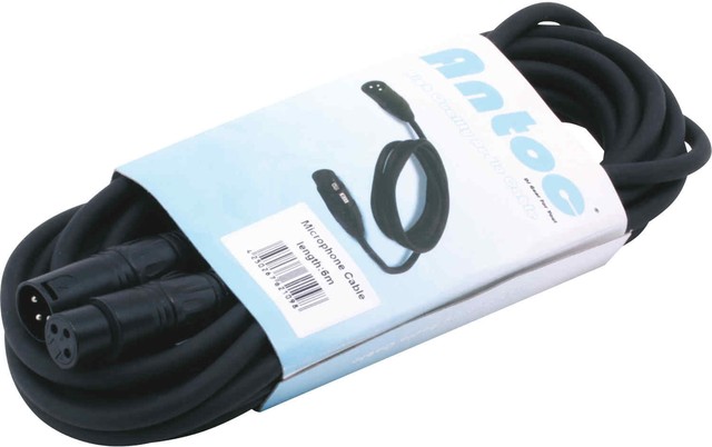 Antoc XLR Kabel XLR-6 XLR-Kabel 6m Lautsprecherkabel 6 m XLR-Buchse XLR-Stecker Antoc XLR Kabel XLR-6 XLR-Kabel 6m Lautsprecherkabel 6 m XLR-Buchse XLR-Stecker