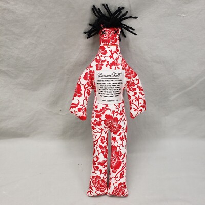 Original Dammit Doll - 12'' Hard to Find Floral Pattern - EUC