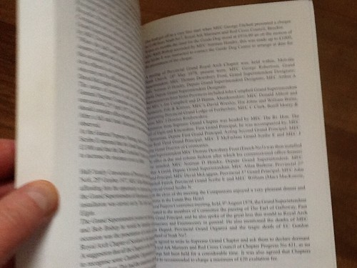 HISTORY OF THE PROVINCIAL GRAND ROYAL ARCH CHAPTER 1861-2007 (ANGUS+MEARNS) BOOK - Picture 5 of 10