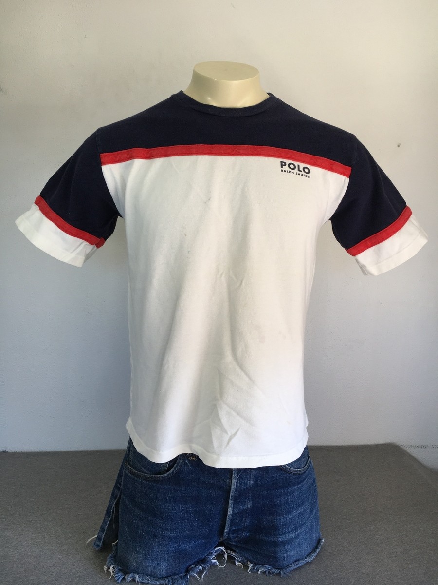POLO RALPH LAUREN TShirt Cotton Shirt PRL Large Spell Out POLO RALPH LAUREN TShirt Cotton Shirt PRL Large Spell Out