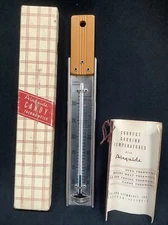 NICE VTG Airguide Cooking Thermometer for Candy & Jelly, Frying Stainless w/box