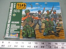 Revell 1/72 Scale War Models No 2500 World War Two German Paratroopers 50 Pieces