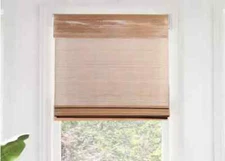 Chicology Acorn Cordless Light Filtering Natural Woven Bamboo Shade 27" x 64"