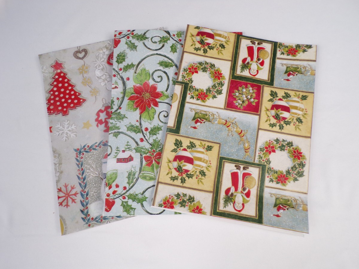 3 New VINTAGE CHRISTMAS GIFT BOXES 11
