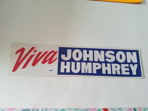 Viva Johnson Humphrey Autoaufkleber 3,5"x15"   - Bild 2 von 3