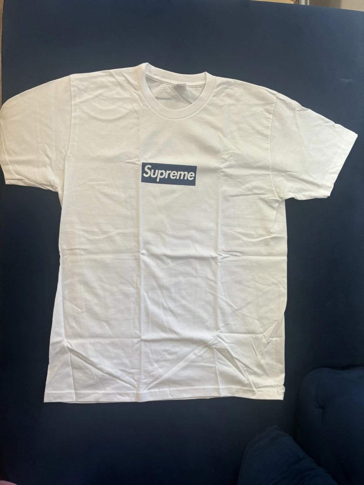 T shirt neuf Supreme Box Logo New York Yankees grande série mondiale SS15