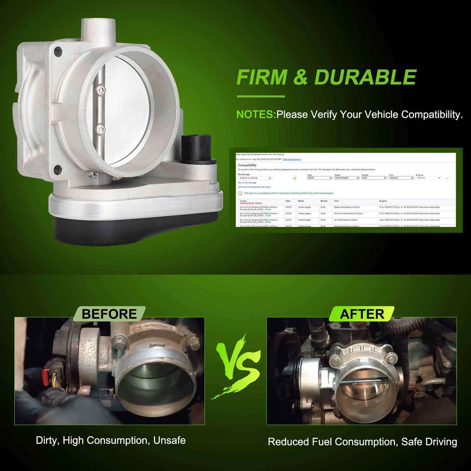 Cuerpo del acelerador para BMW 335I 2007-2010 2011-2012 BMW 740I 2007-2008 BMW 335XI 3,0 L Foto 3 de 4