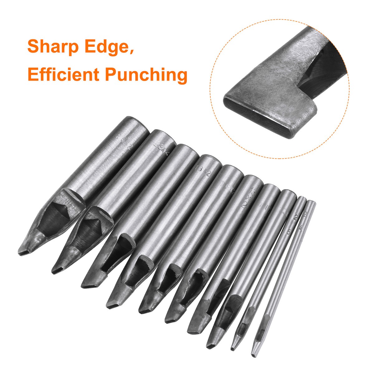 Leather Oval Hole Punch 25x4mm Belt Hole Puncher for Leather