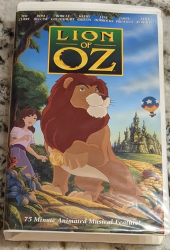 Lion of Oz (VHS, 2000, Clam Shell) CLEANED & TESTED - 第 1/4 張圖片