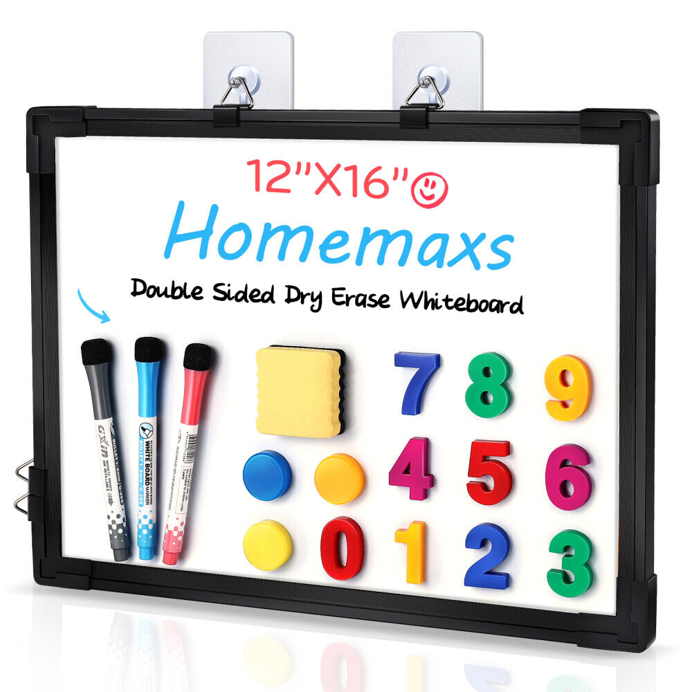 Magnetic Whiteboard Small Large 正規品販売！ White Board Wipe Home School 70％OFFアウトレット Office Notice Dry