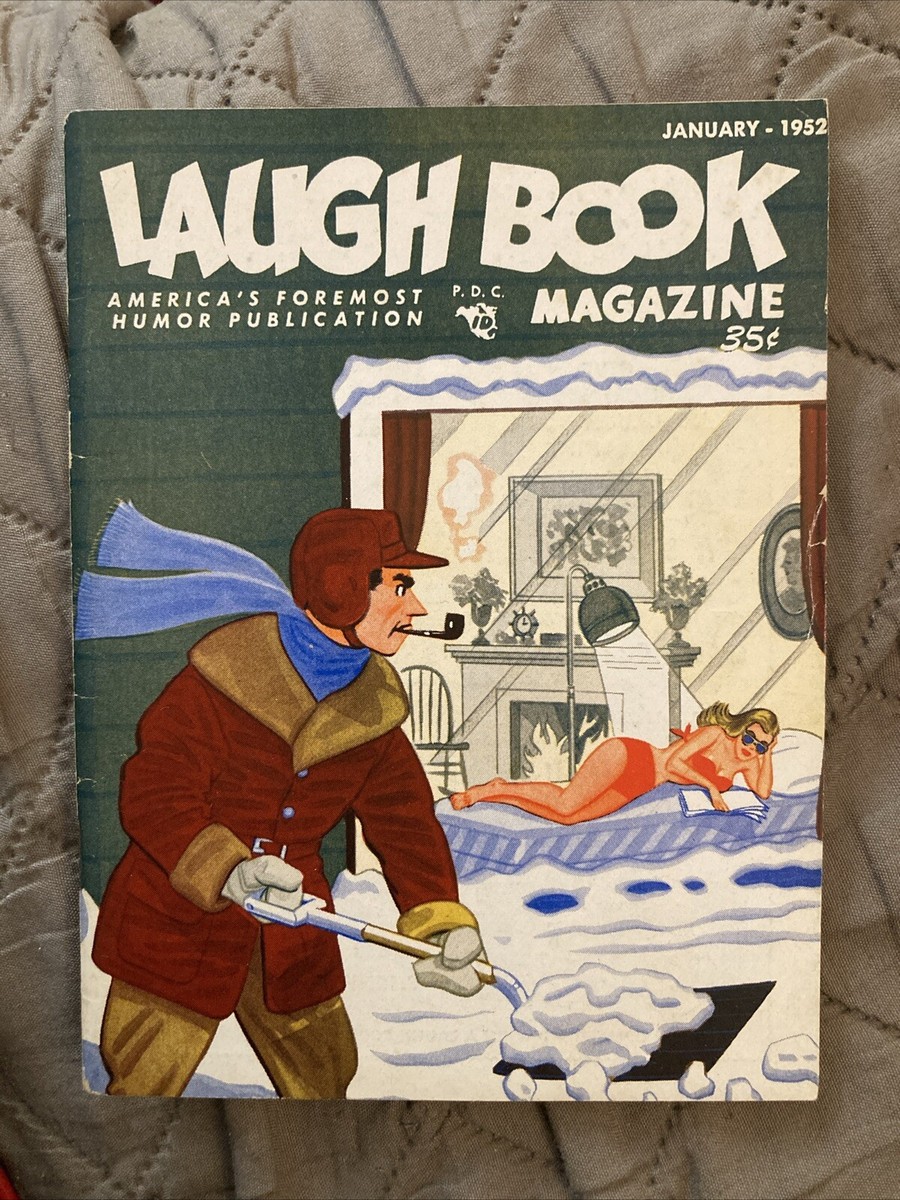 Humor gga Cartoons, Jokes, digest, Laugh Book Magazine, 1/1952