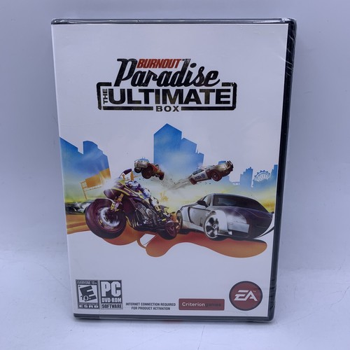 Burnout Paradise The Ultimate Box (PC DVD Rom 2009) Sealed Brand New NOS